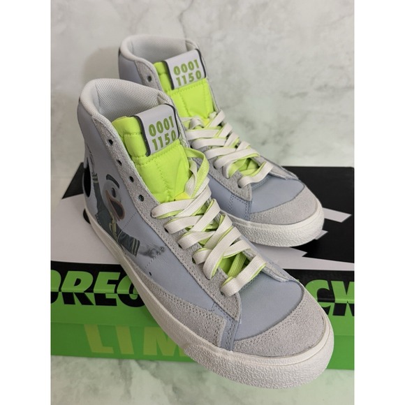 Nike Blazer Mid \'77 x University of Oregon PE Shoes Blue FD0235-400 Size 8.5 main image 5